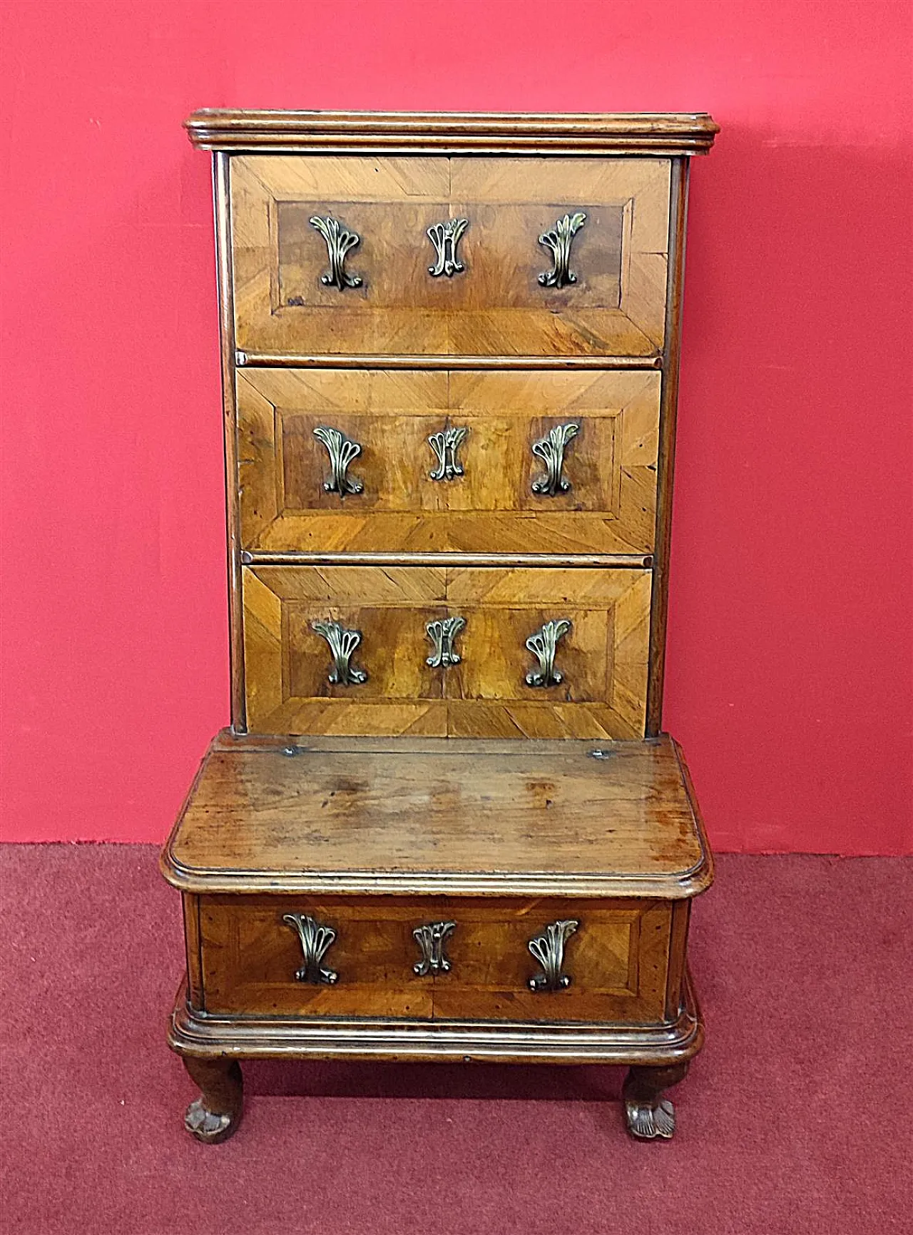 Venetian cherry kneeler, 18th century 10