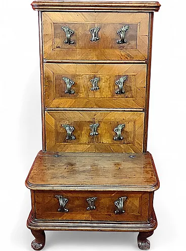 Venetian cherry kneeler, 18th century