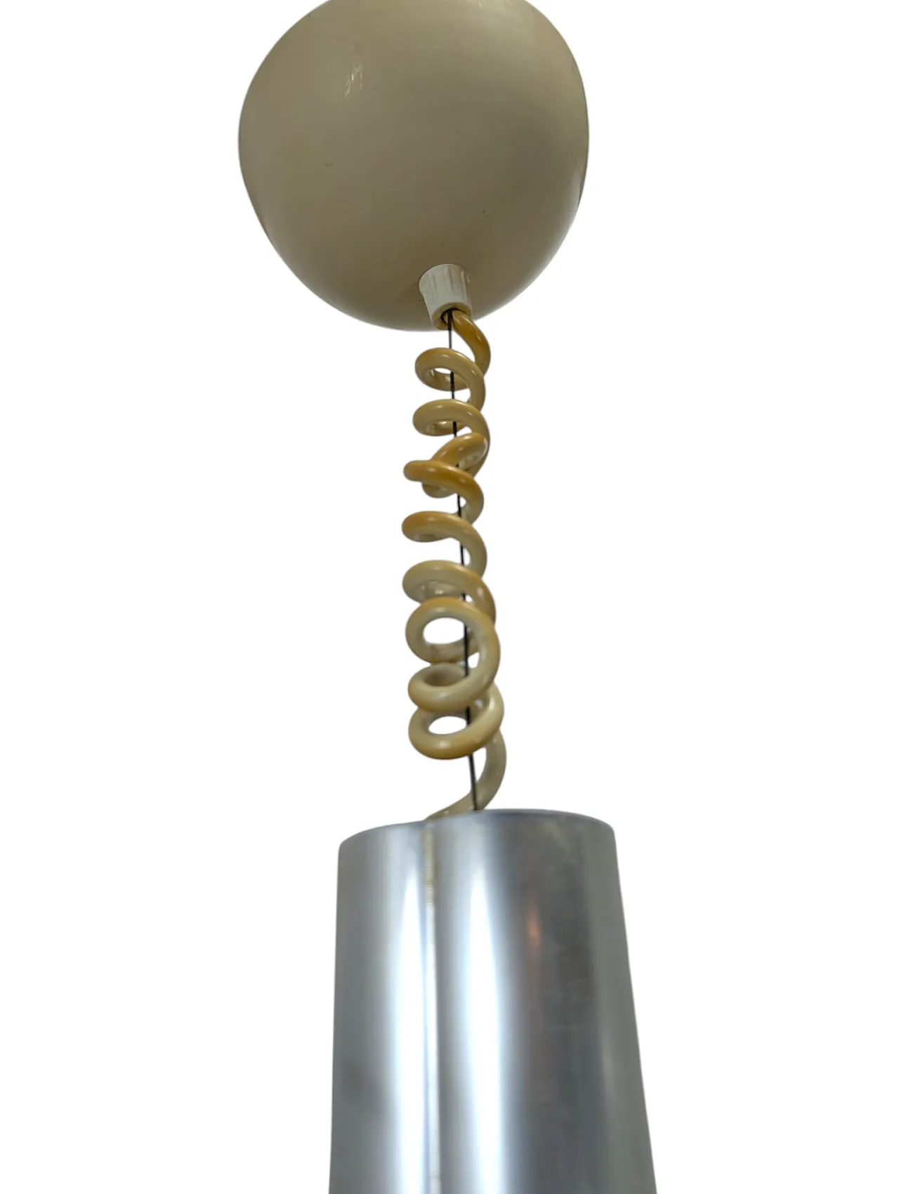 Coppia lampade a sospensione space age Flos, anni '70 9