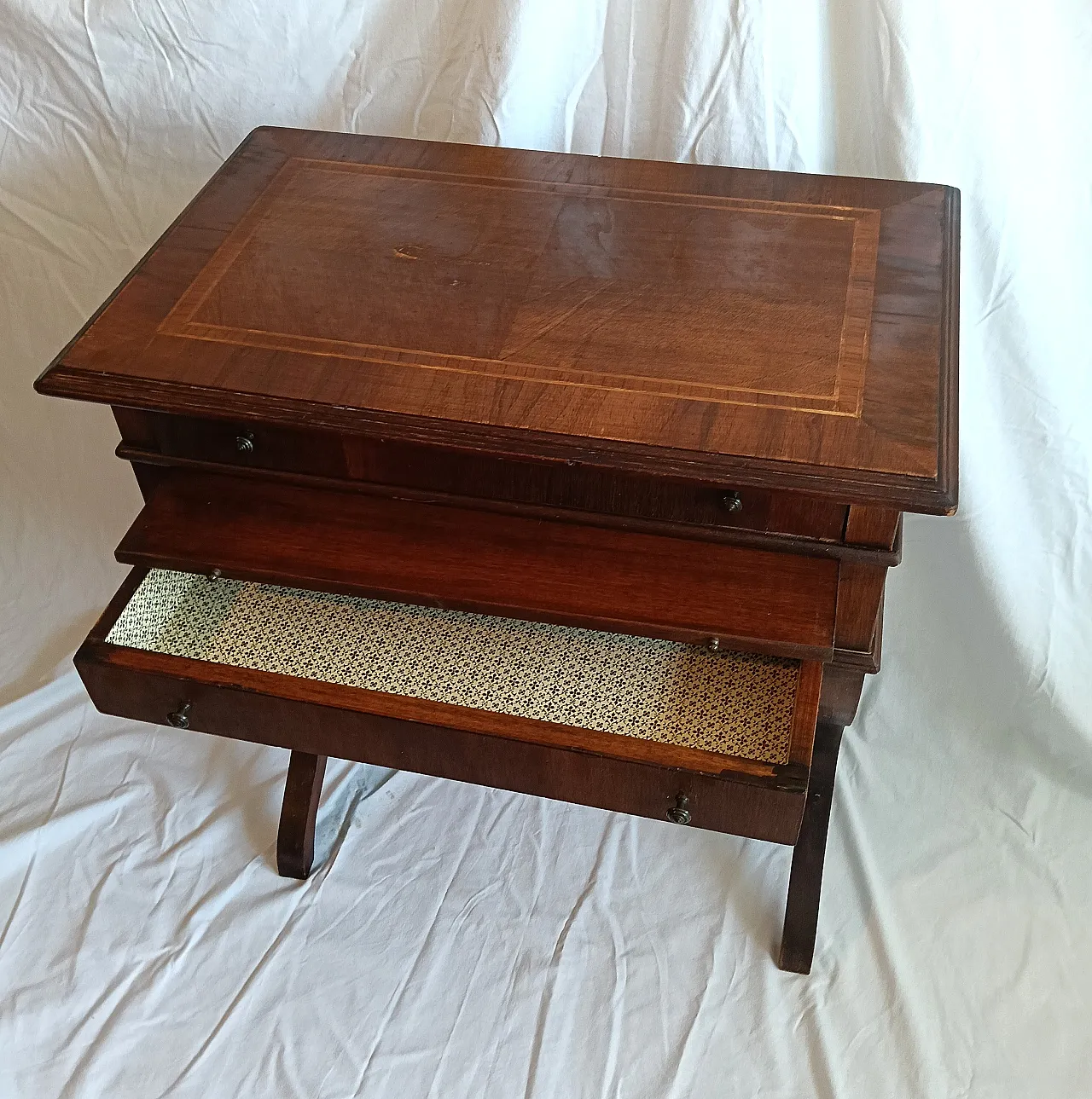 Bidermeier style service table. 60s 10