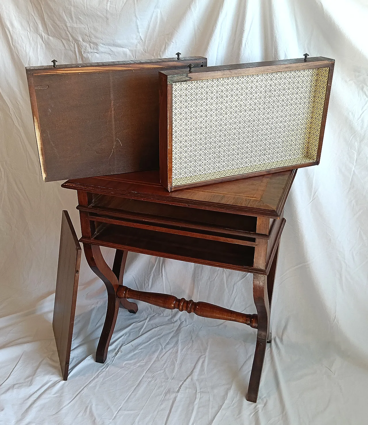 Bidermeier style service table. 60s 11