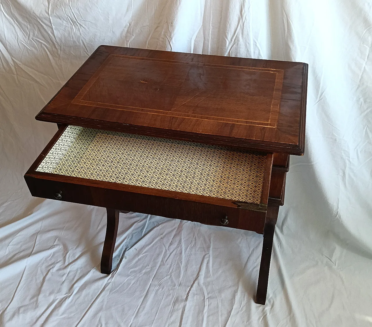 Bidermeier style service table. 60s 15