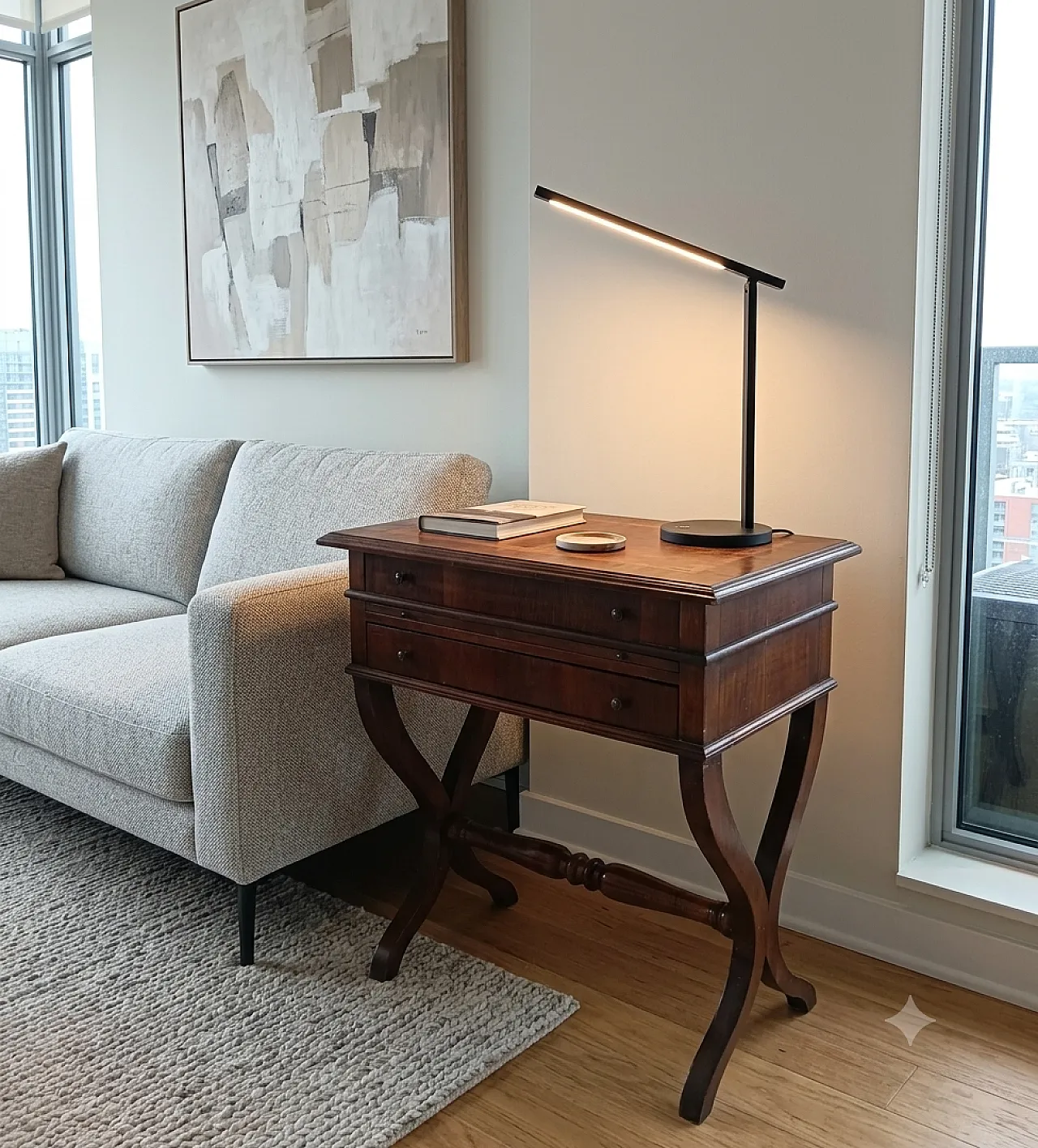 Bidermeier style service table. 60s 19