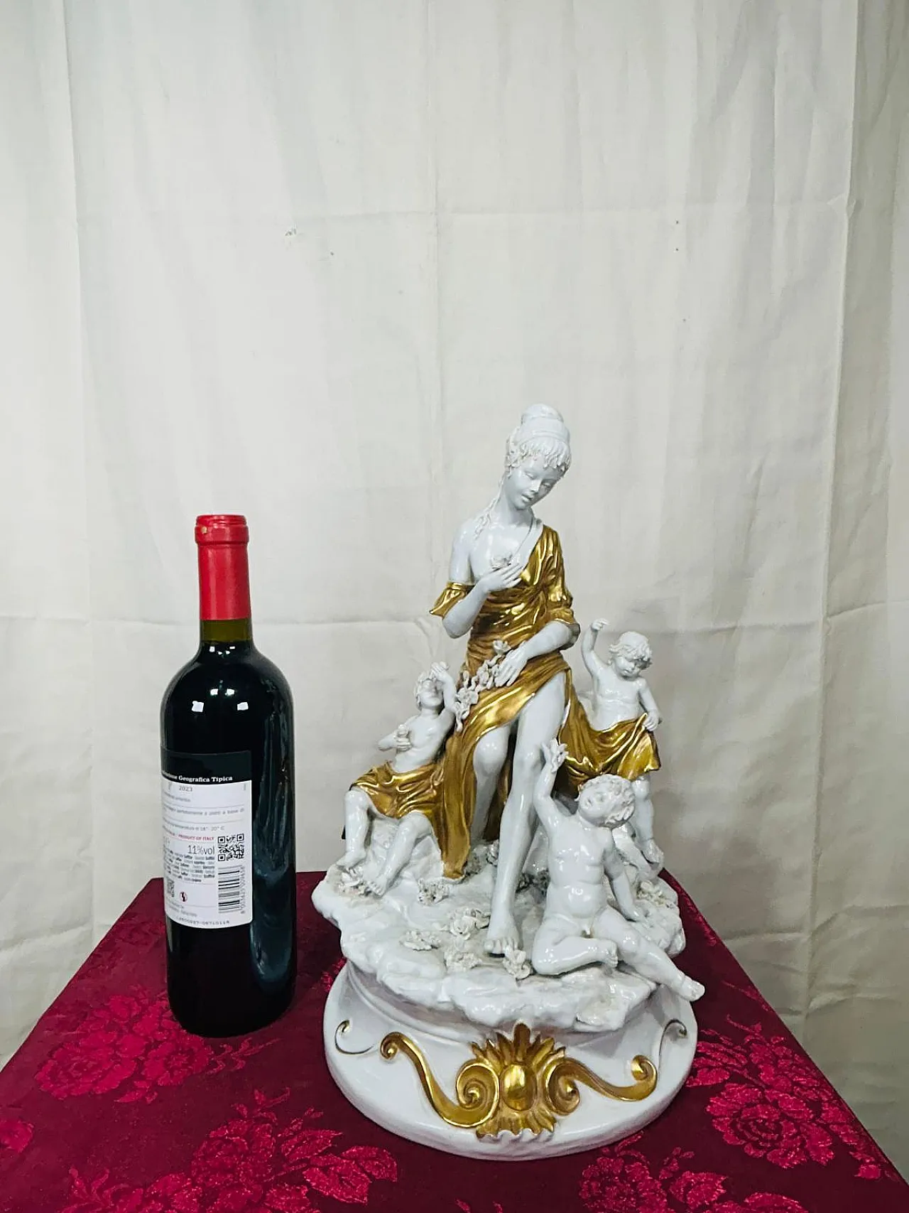 Statua in porcellana di Capodimonte di Mario Alparone, anni '50 11