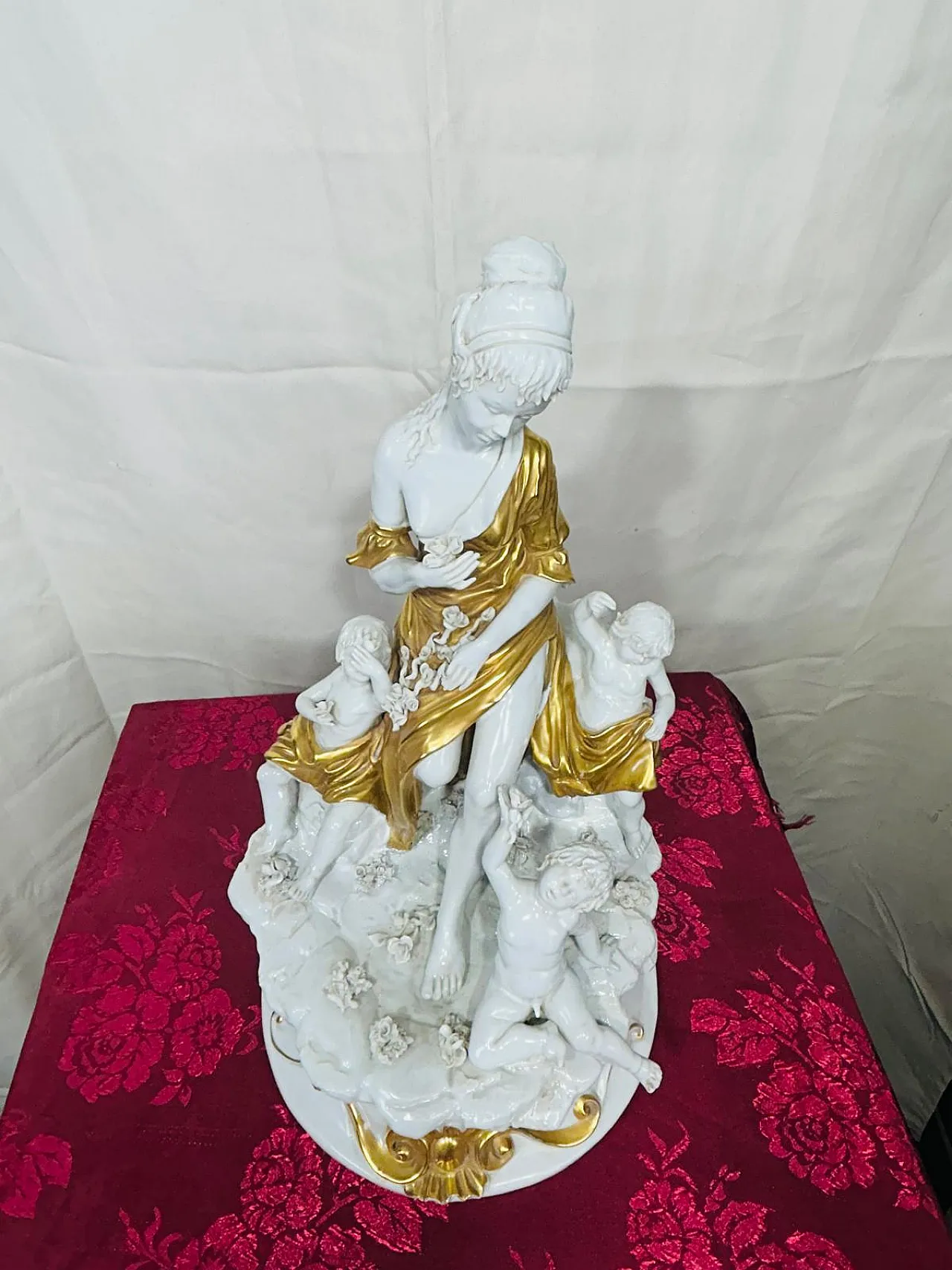 Statua in porcellana di Capodimonte di Mario Alparone, anni '50 12