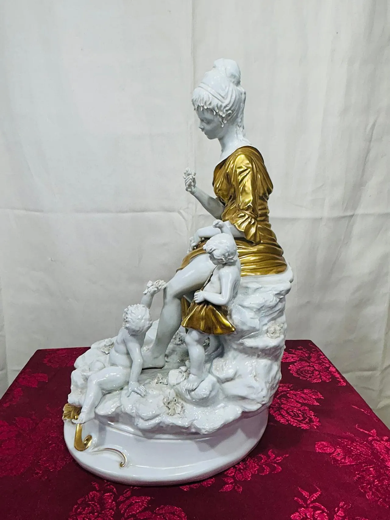 Statua in porcellana di Capodimonte di Mario Alparone, anni '50 16