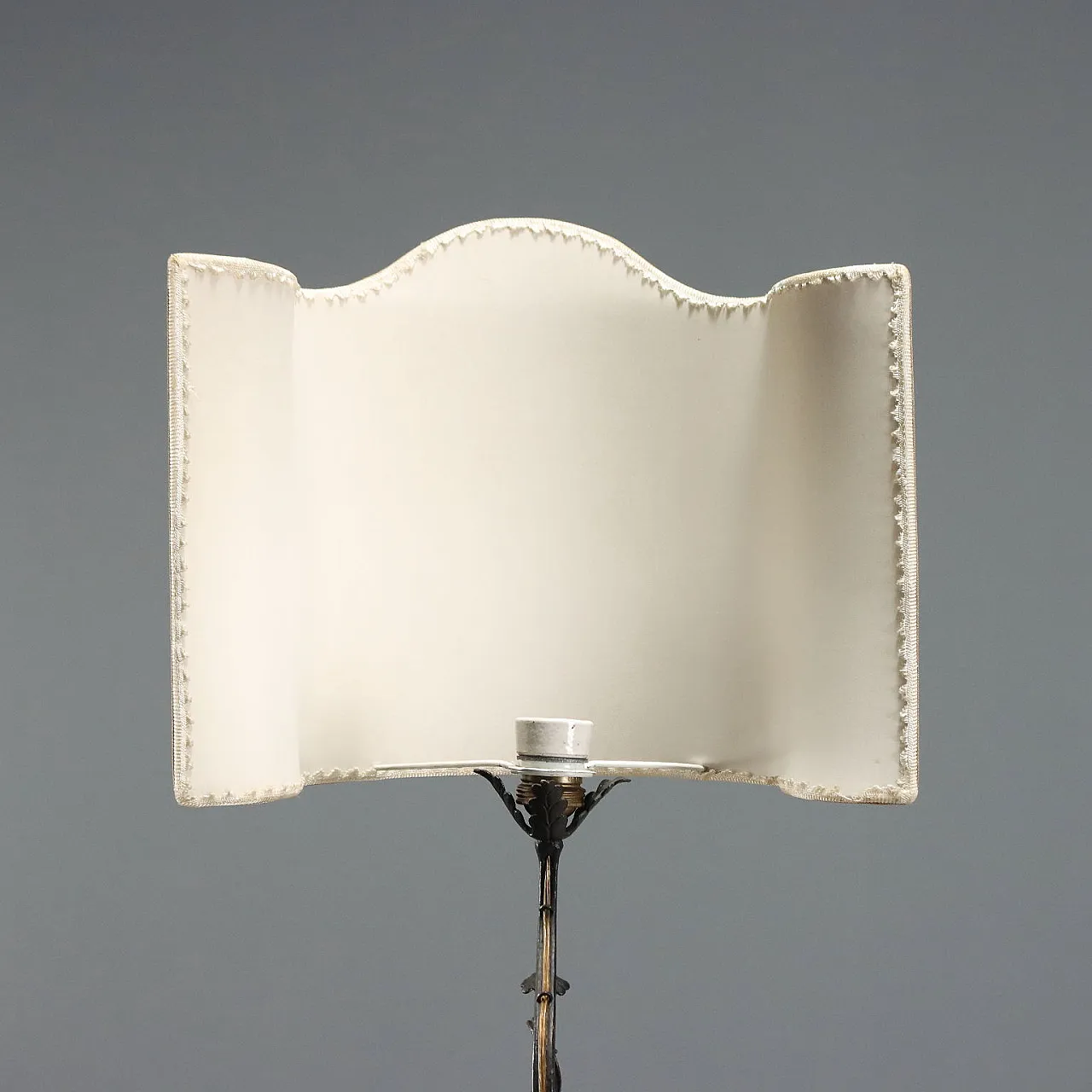 Wrought iron floor lamp, 20th century 5