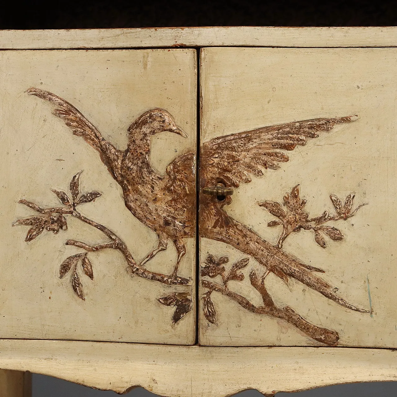 Pair of Baroque style bedside tables, 19th century 6