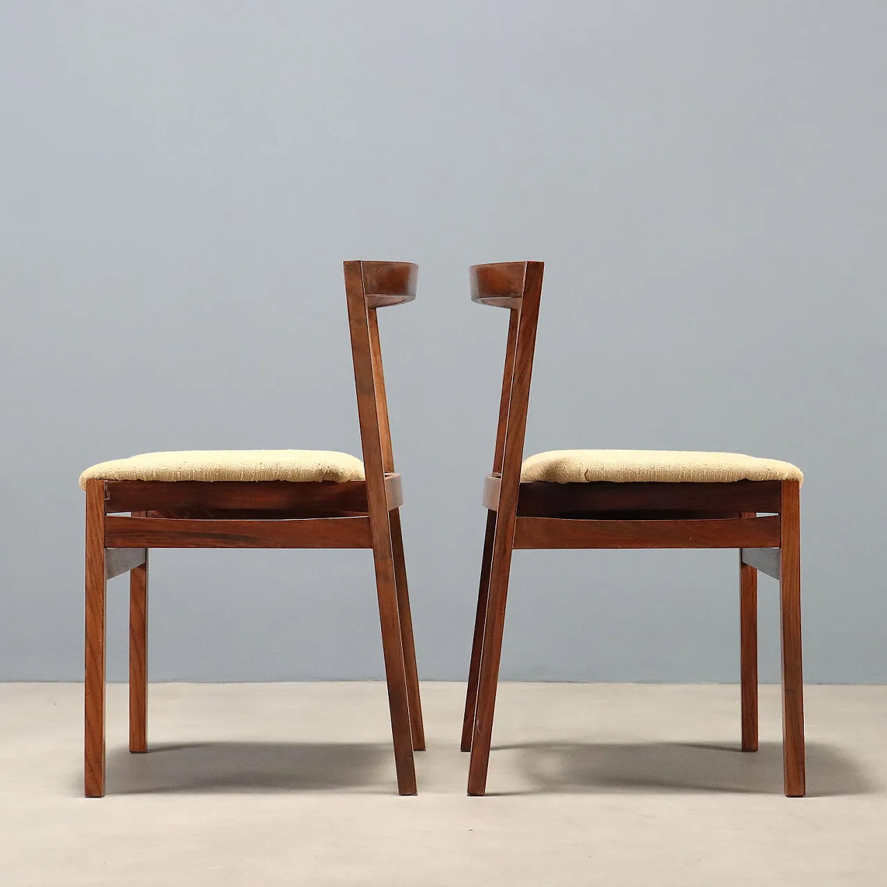 4 Dining chairs, 1960s 4