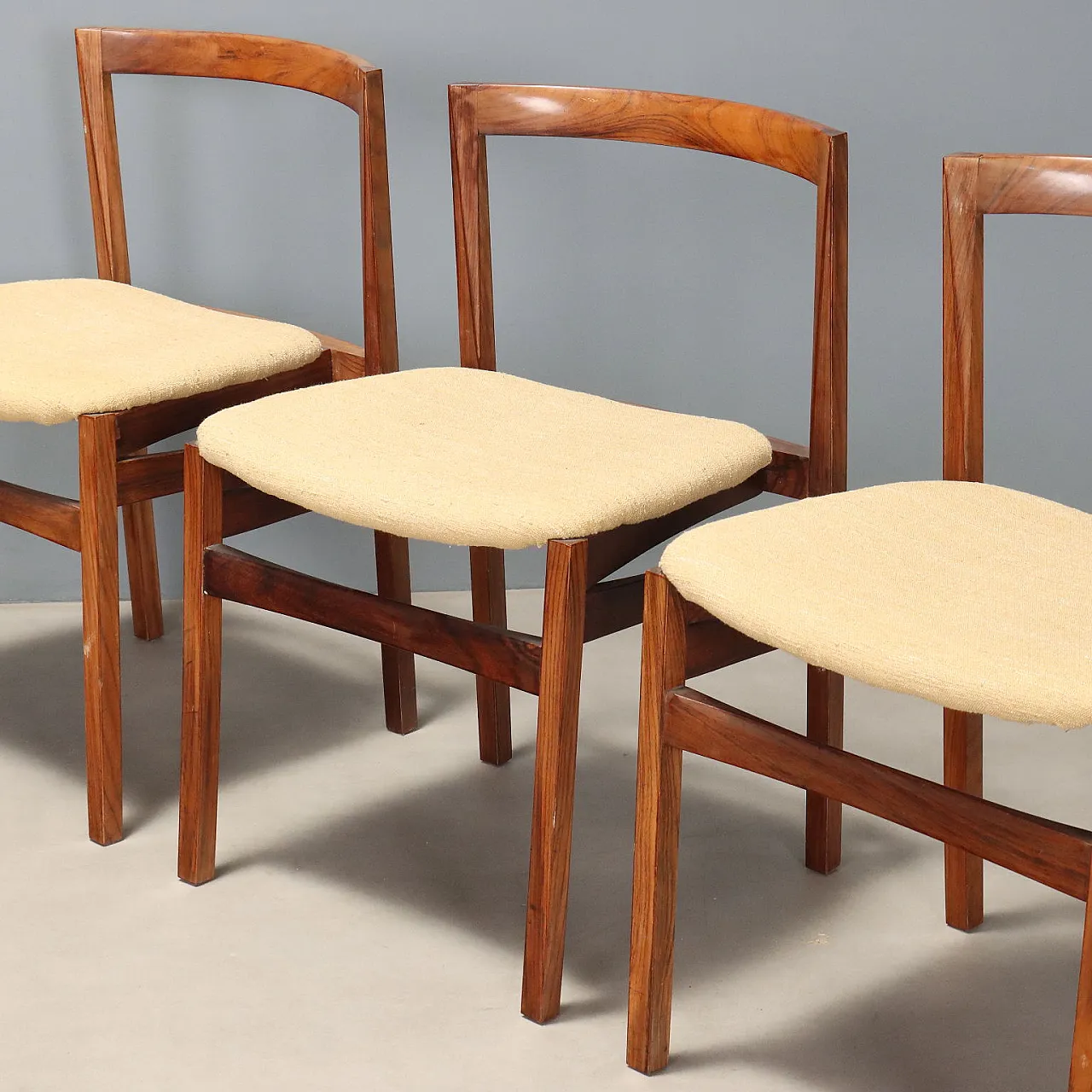 4 Dining chairs, 1960s 5