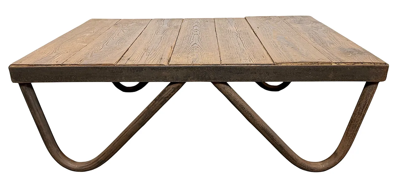 Industrial Coffee Table, 1960s 1