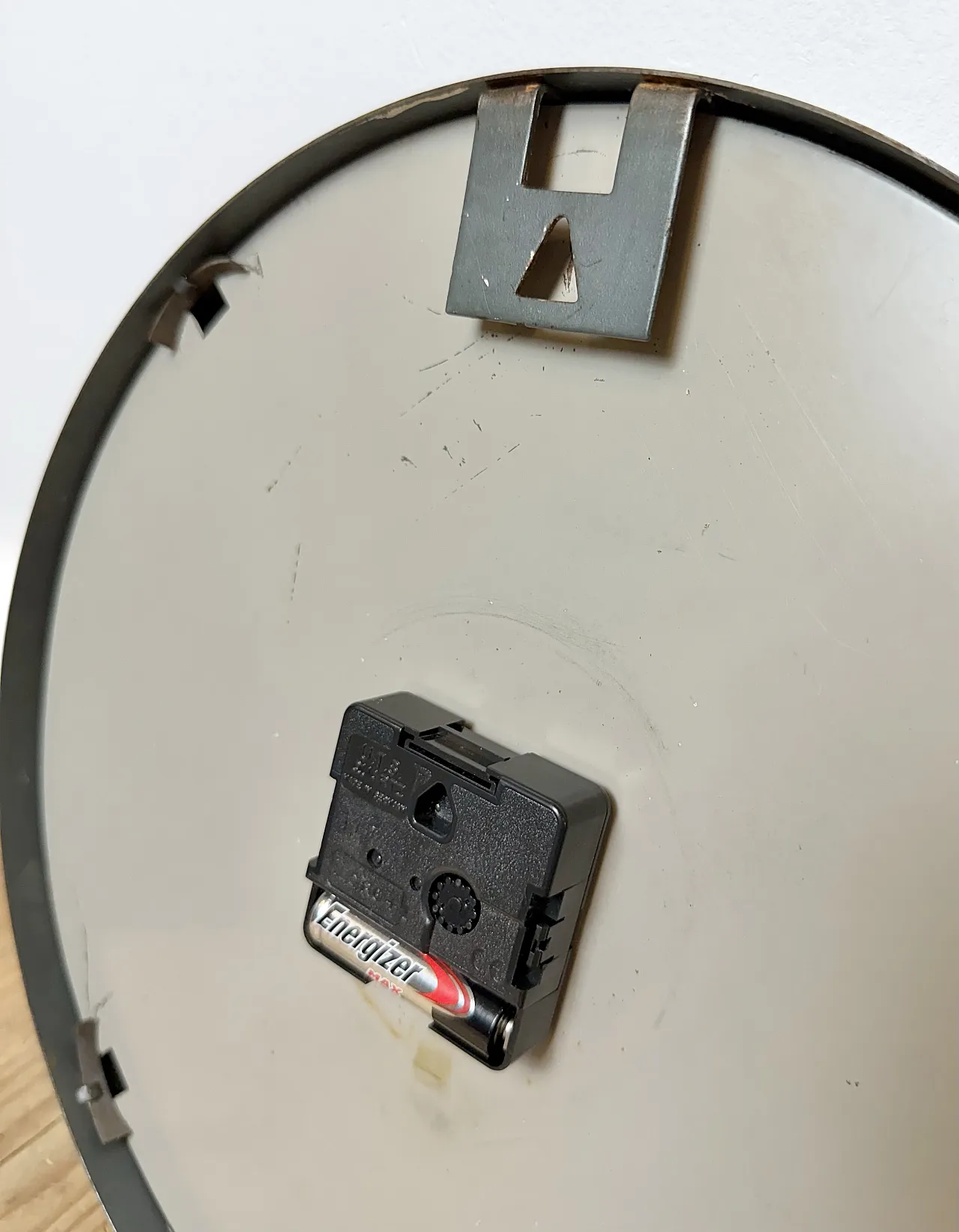 Grey Industrial Factory Wall Clock from Siemens, 1950s 16