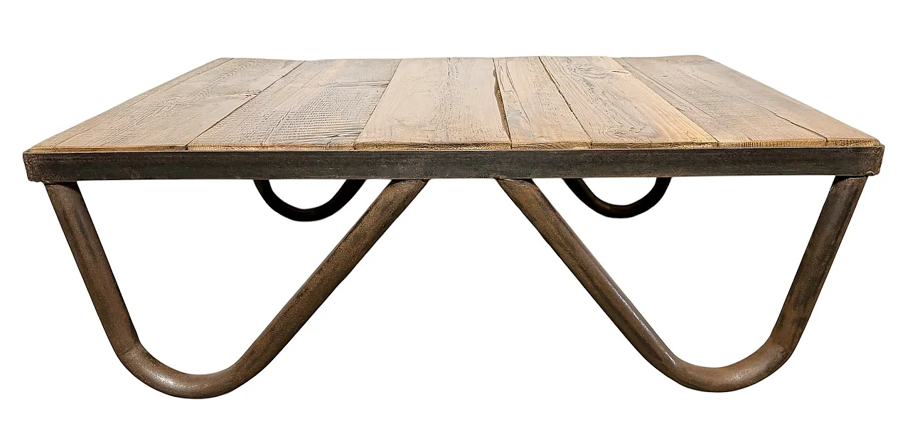 Industrial Coffee Table, 1960s 1
