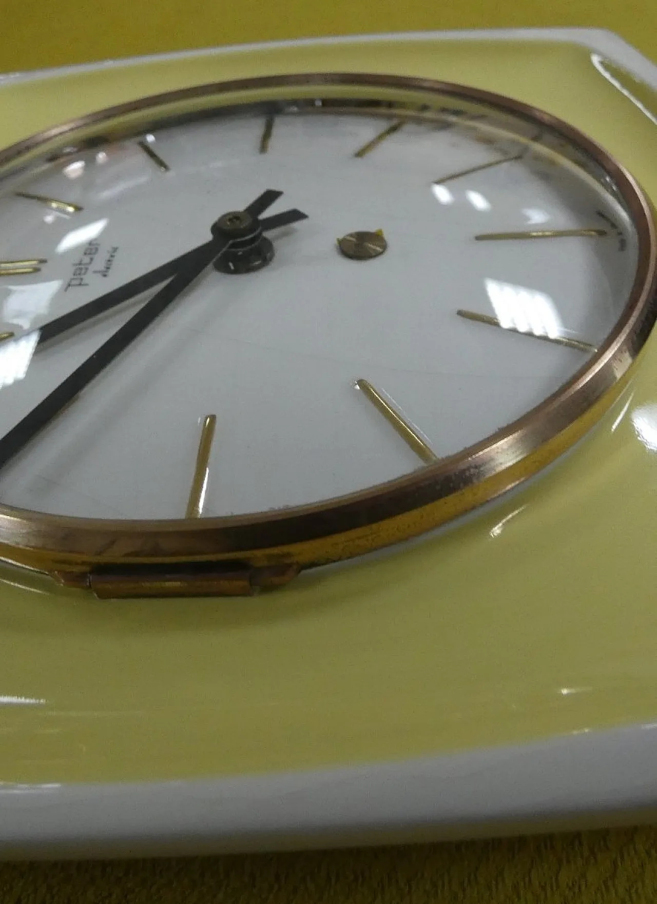Peter Electric wall clock, Germany, 1970s 4