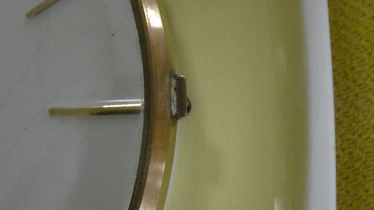 Peter Electric wall clock, Germany, 1970s 8