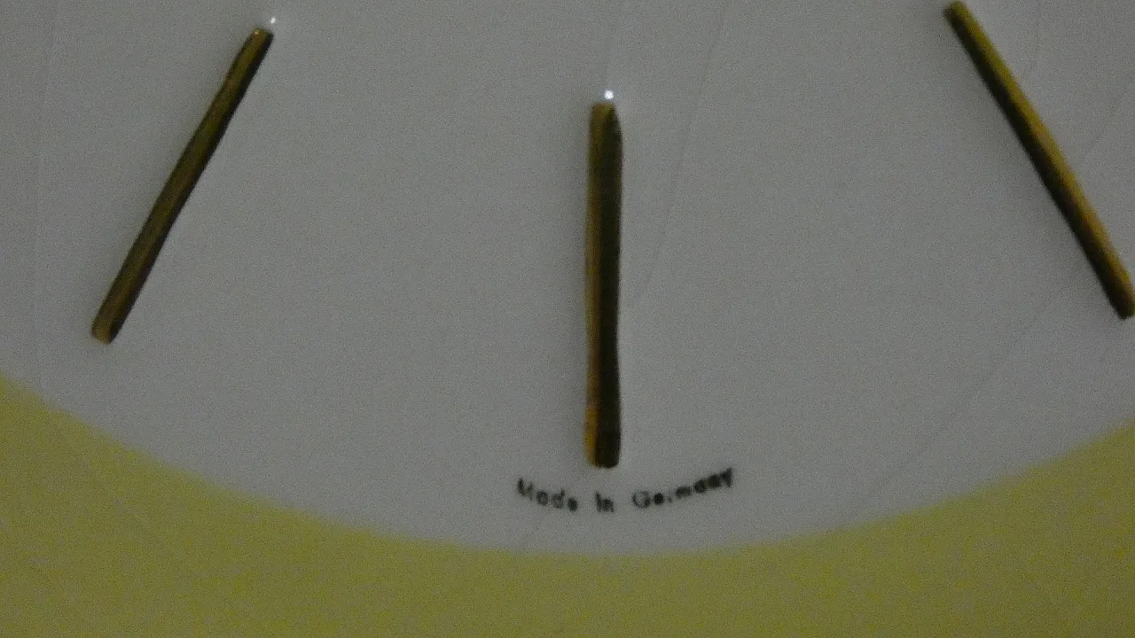 Peter Electric wall clock, Germany, 1970s 16