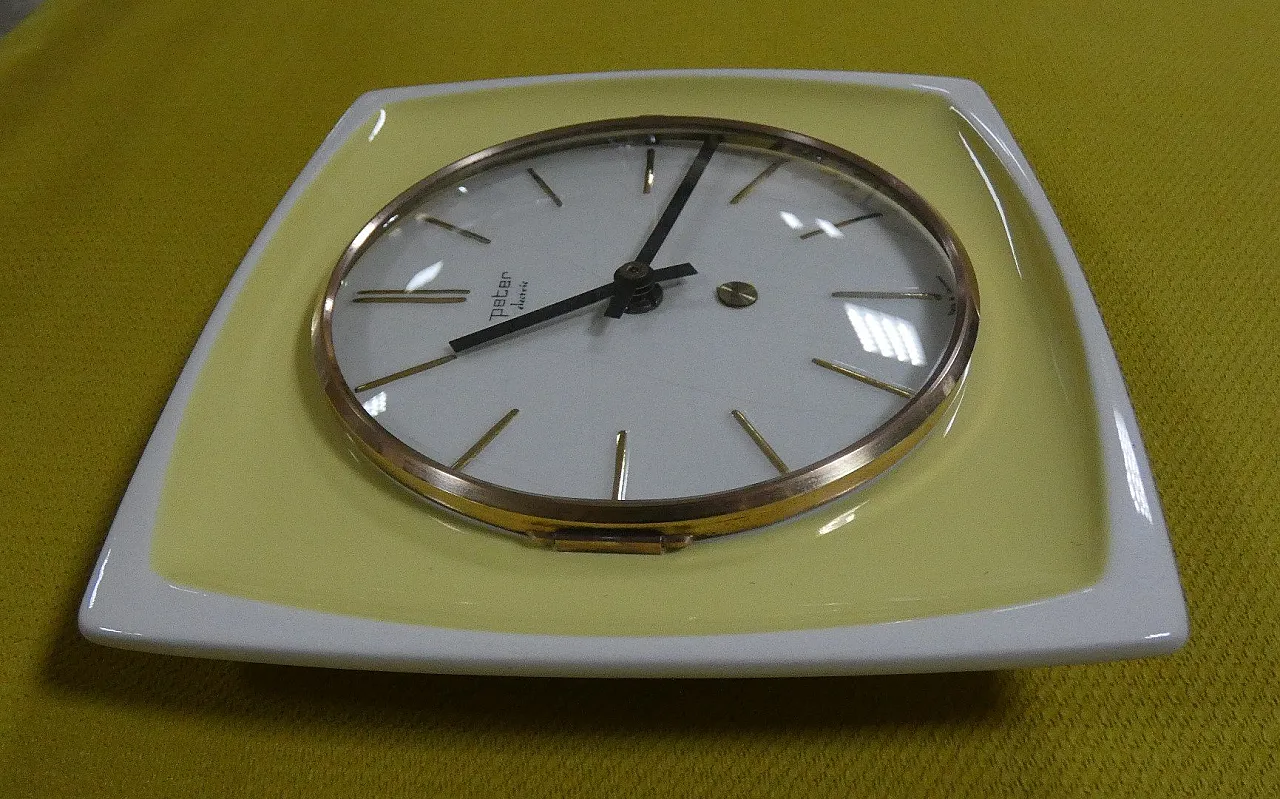 Peter Electric wall clock, Germany, 1970s 19