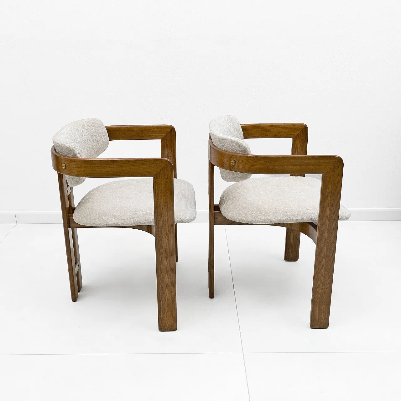 Pair of mid-century "Pamplona" armchairs by Savini for Pozzi 3