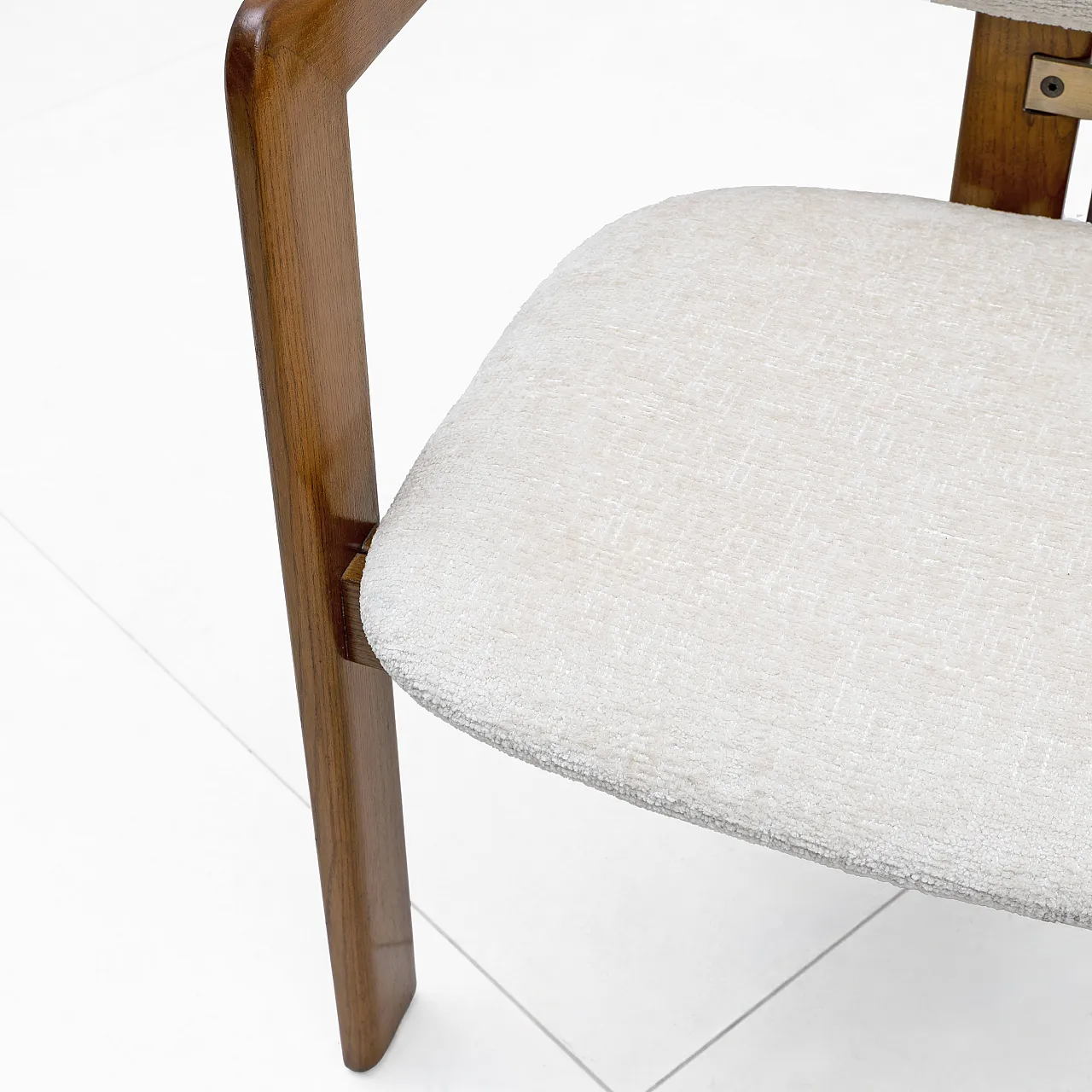 Pair of mid-century "Pamplona" armchairs by Savini for Pozzi 7