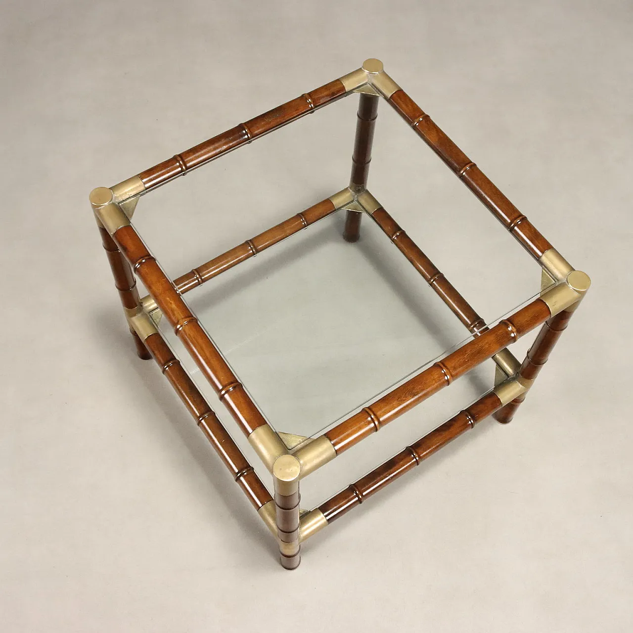 Bamboo coffee table, 1960s 6