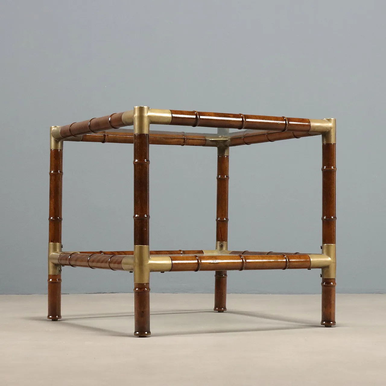 Bamboo coffee table, 1960s 7
