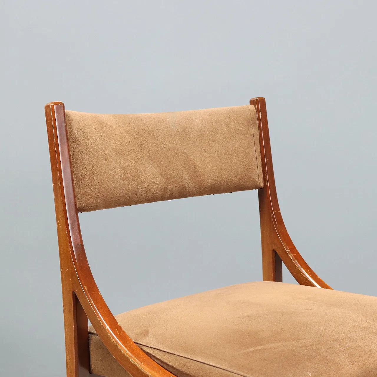 5 Wooden chairs, 1960s 5