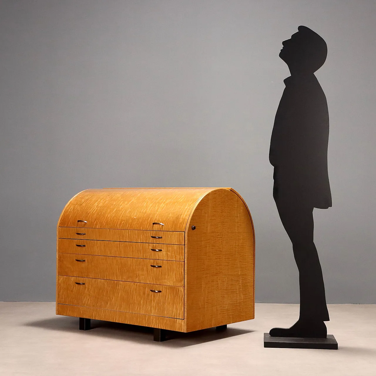 Mobile with desk by Giovanni Offredi for Saporiti, 1970s 3