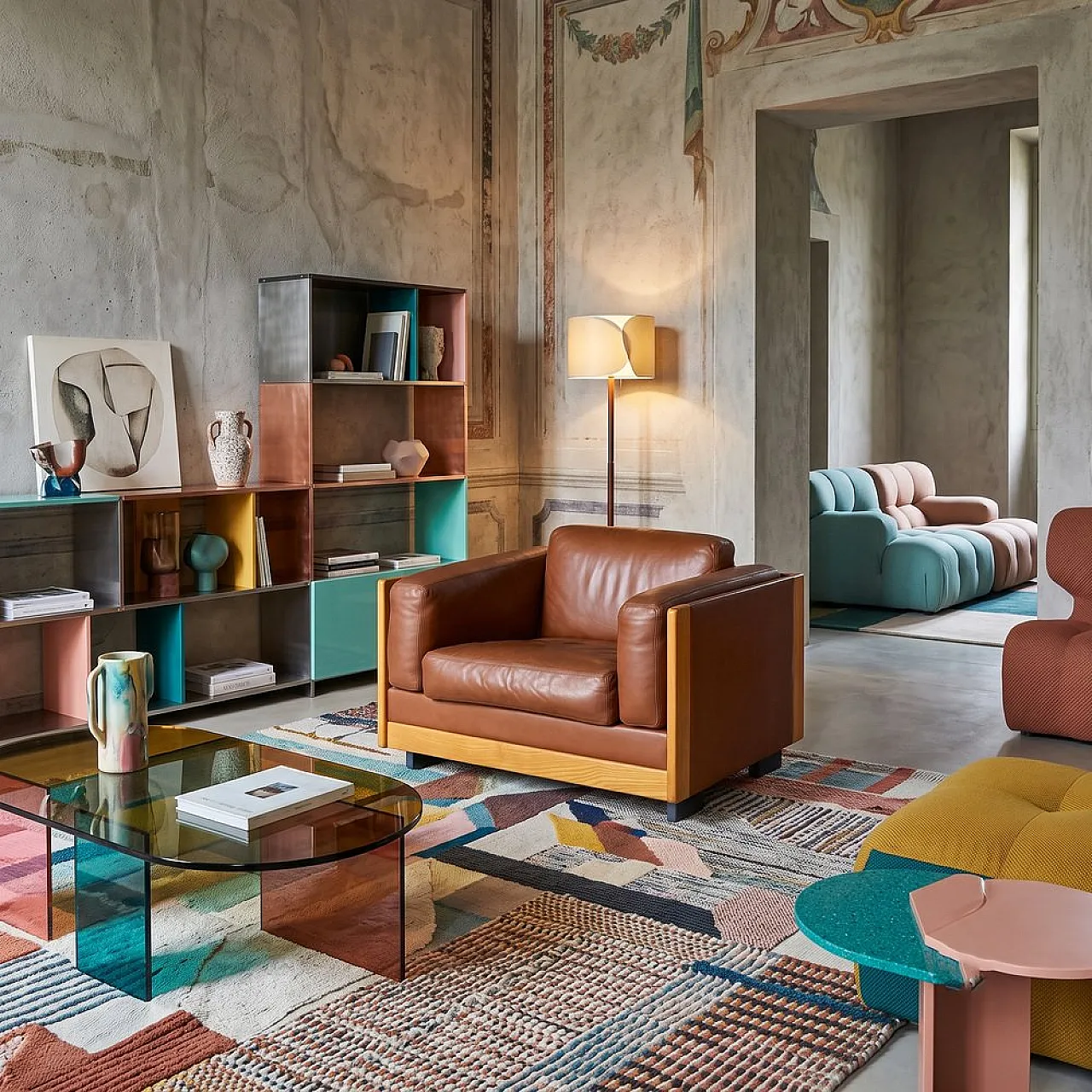 Poltrona nr. 920 in pelle di Afra & Tobia Scarpa per Cassina, anni '70 2