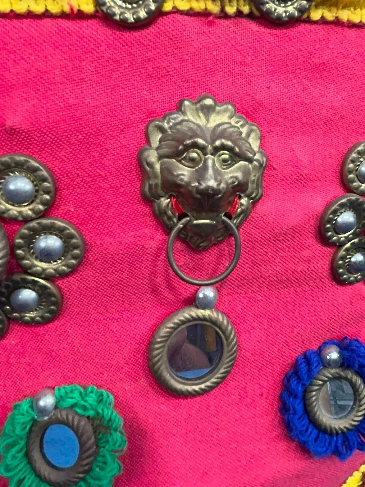 Borsa Coffa Intrecciata di paglia da carretto siciliano, anni '70 4