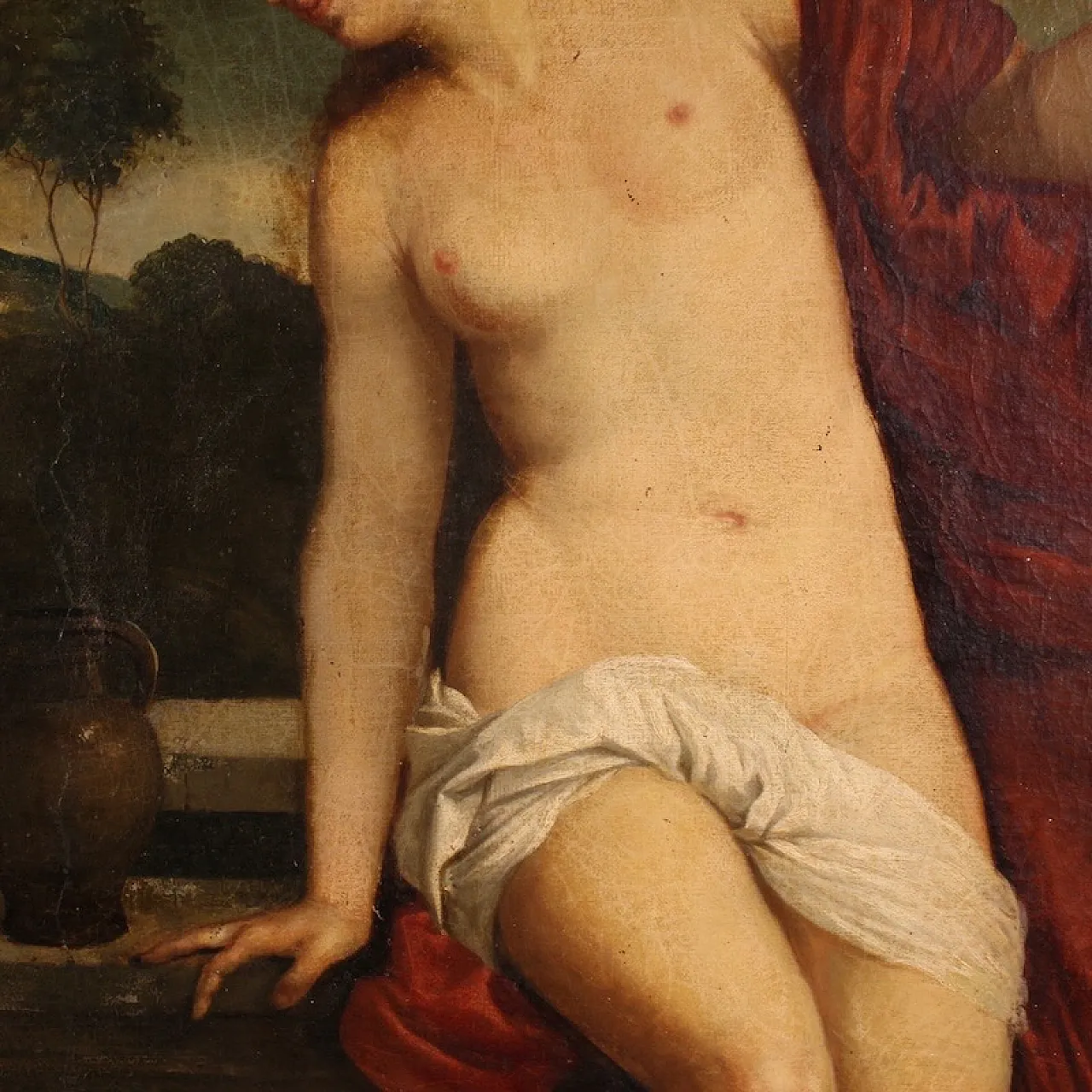 Dipinto italiano Amor Sacro, '800 9