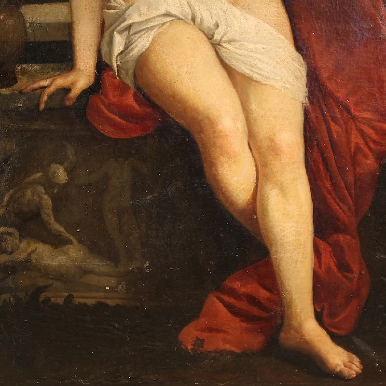 Dipinto italiano Amor Sacro, '800 11