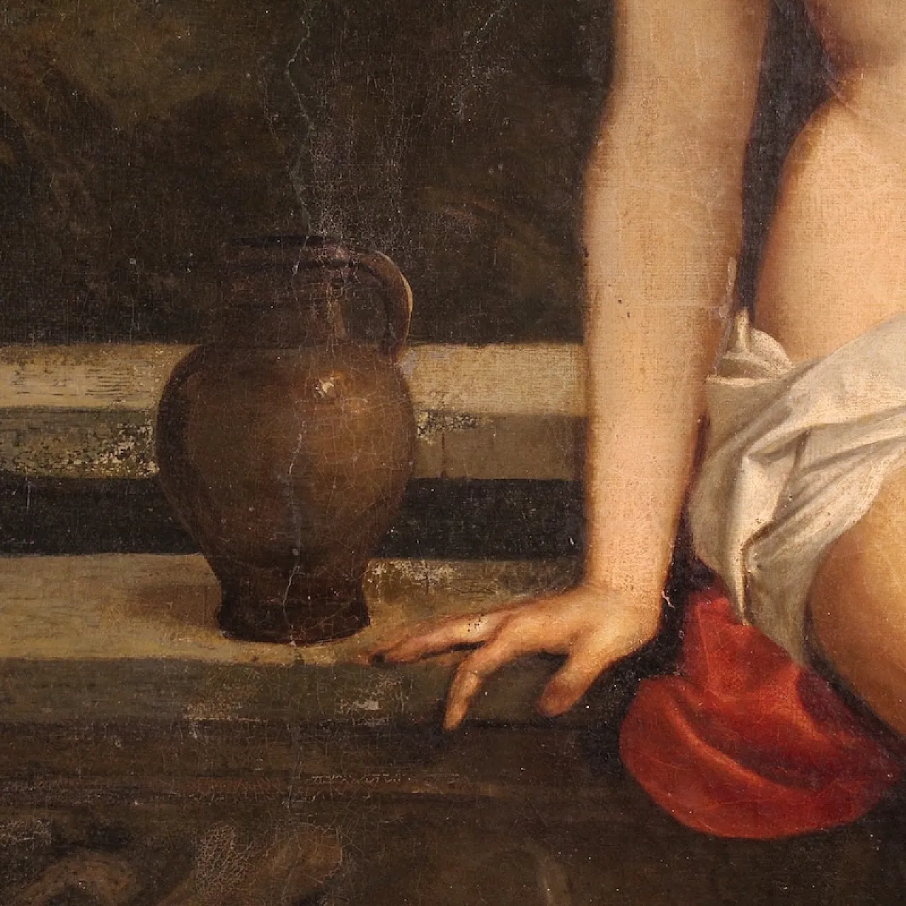 Dipinto italiano Amor Sacro, '800 12