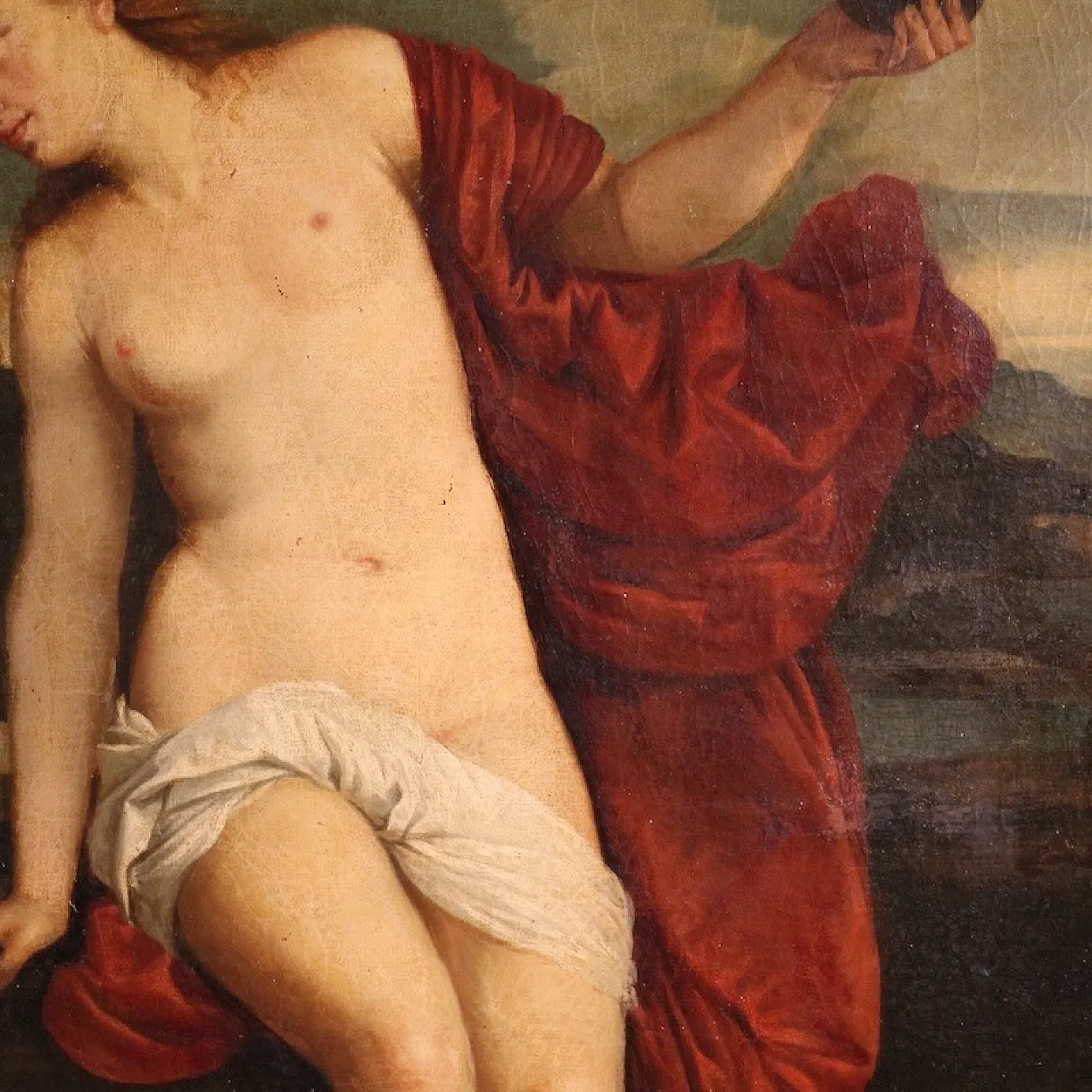 Dipinto italiano Amor Sacro, '800 13