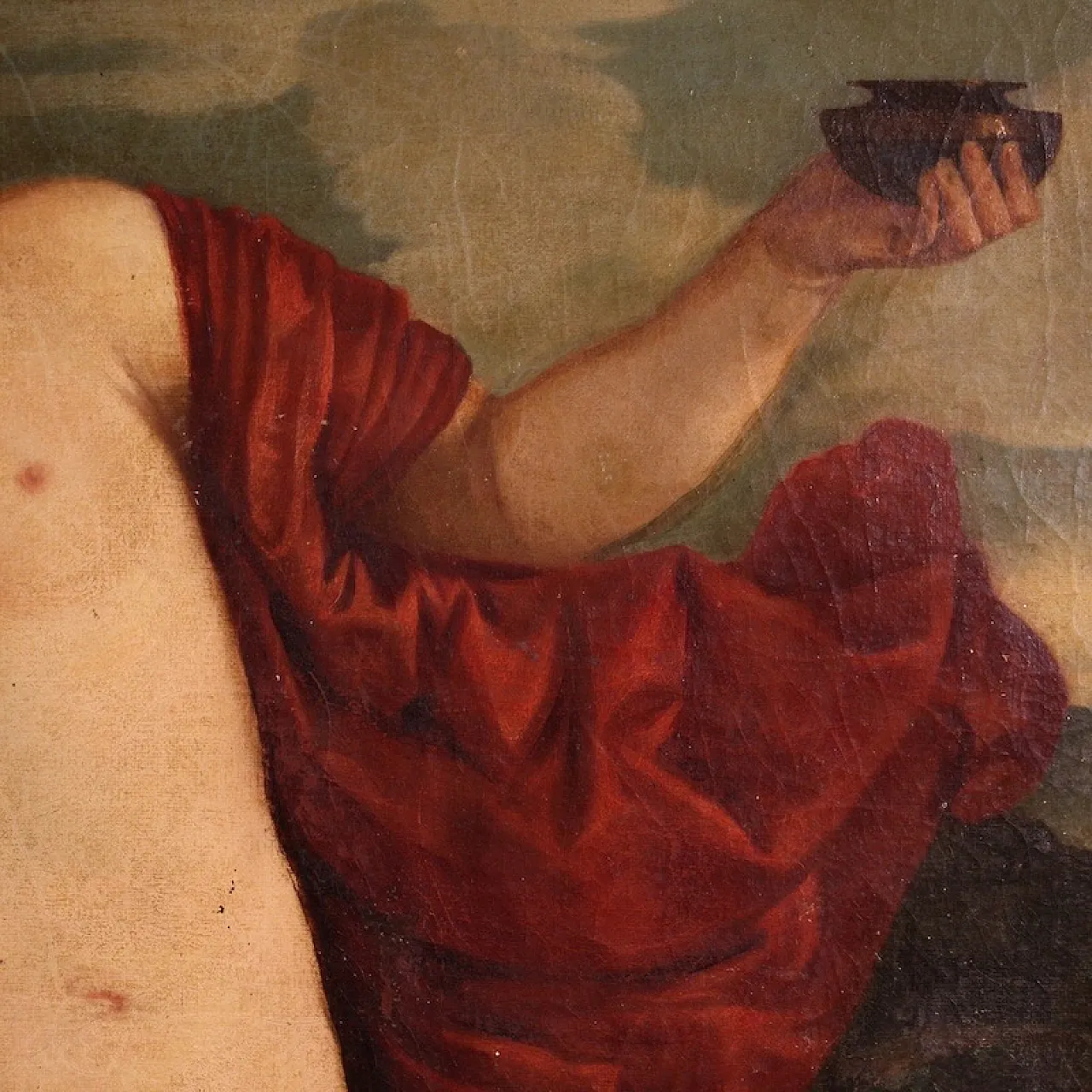 Dipinto italiano Amor Sacro, '800 14
