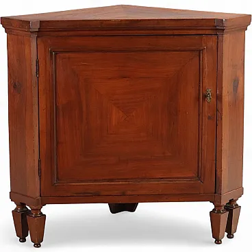 Directory corner cup in cherry wood, 19th century