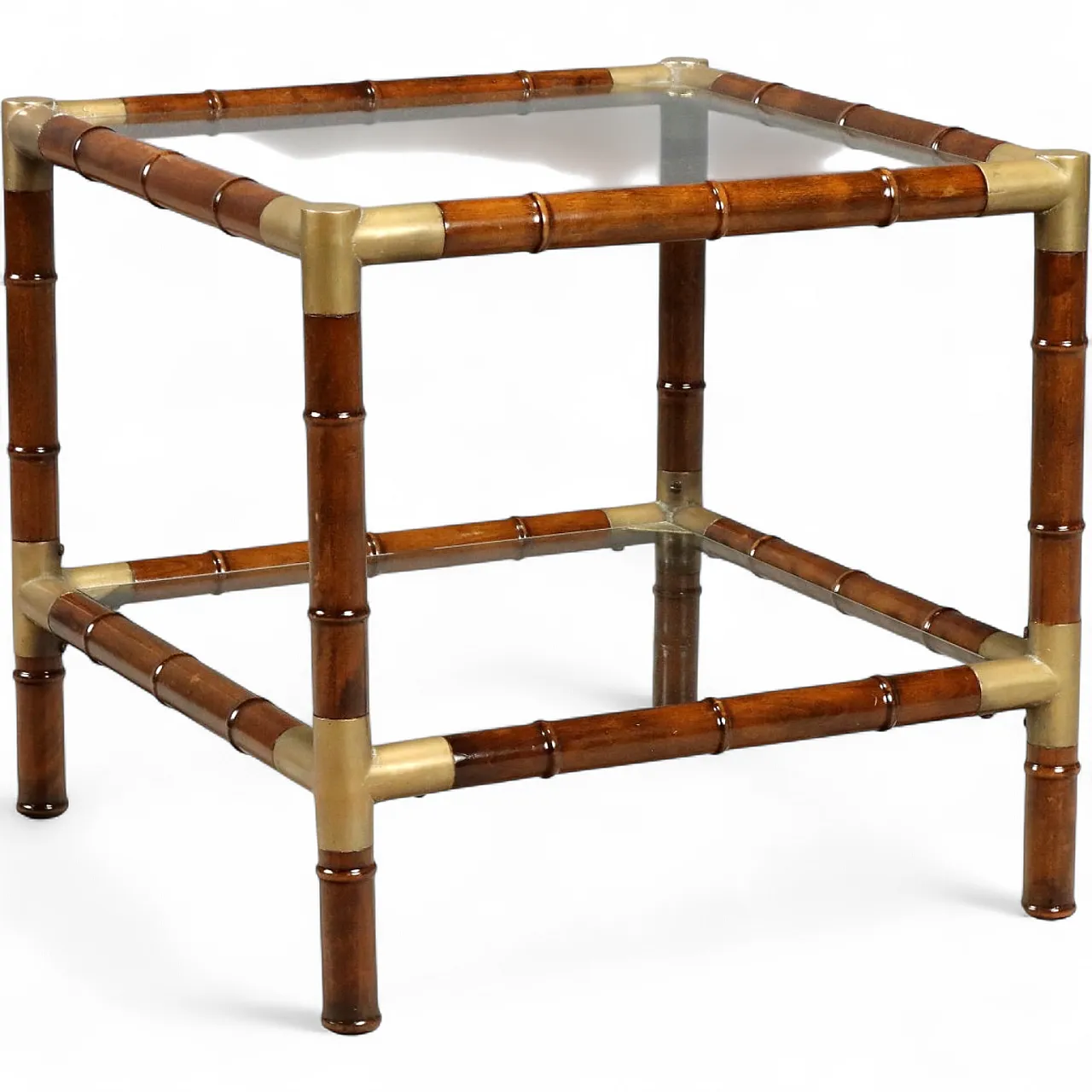 Bamboo coffee table, 1960s 8