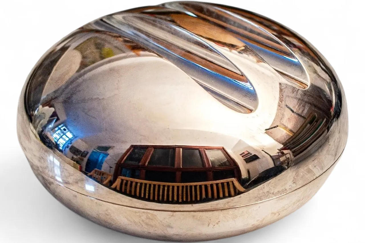 Silver-plated box by Lino Sabattini, 1970s 7