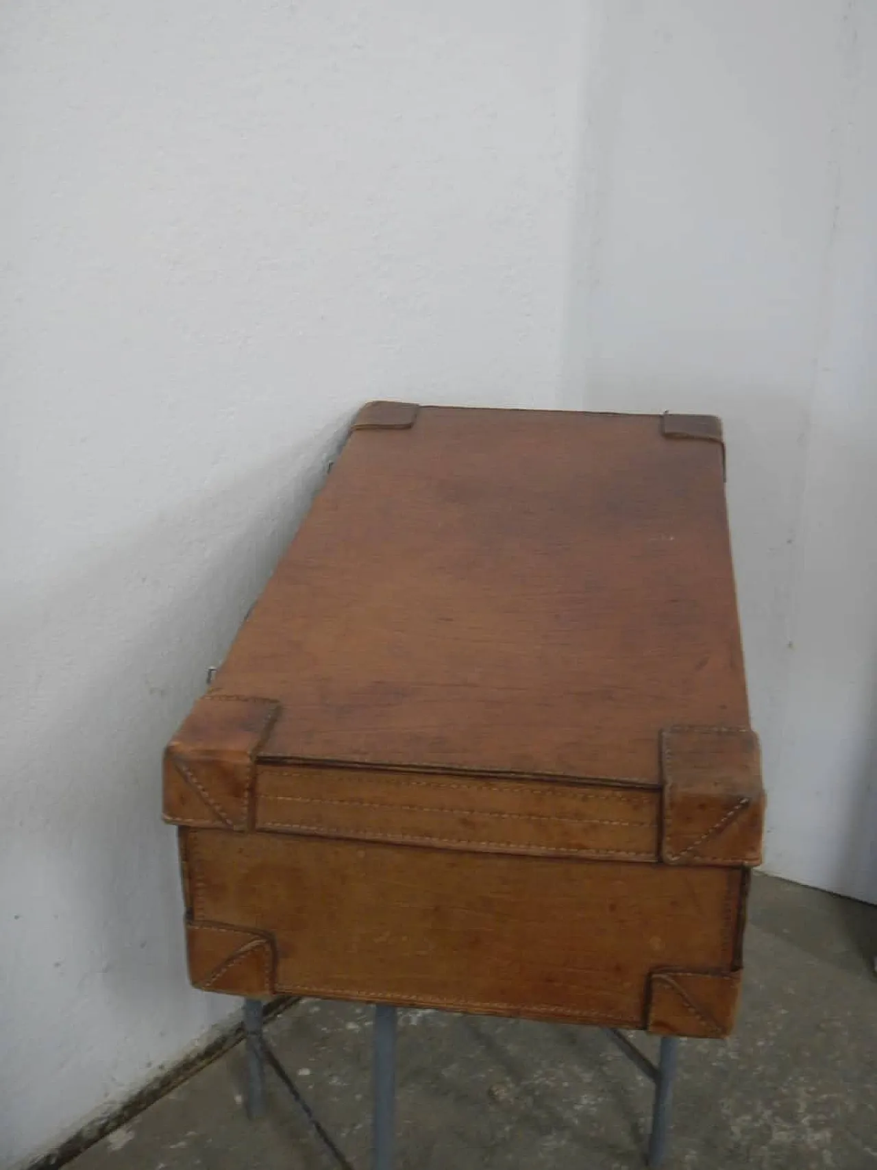Leather suitcase 1970 6
