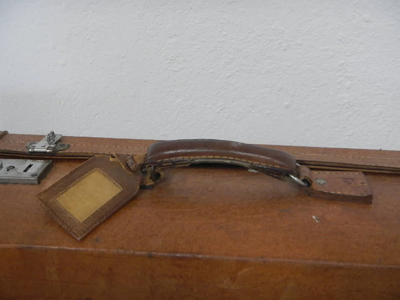 Leather suitcase 1970 12