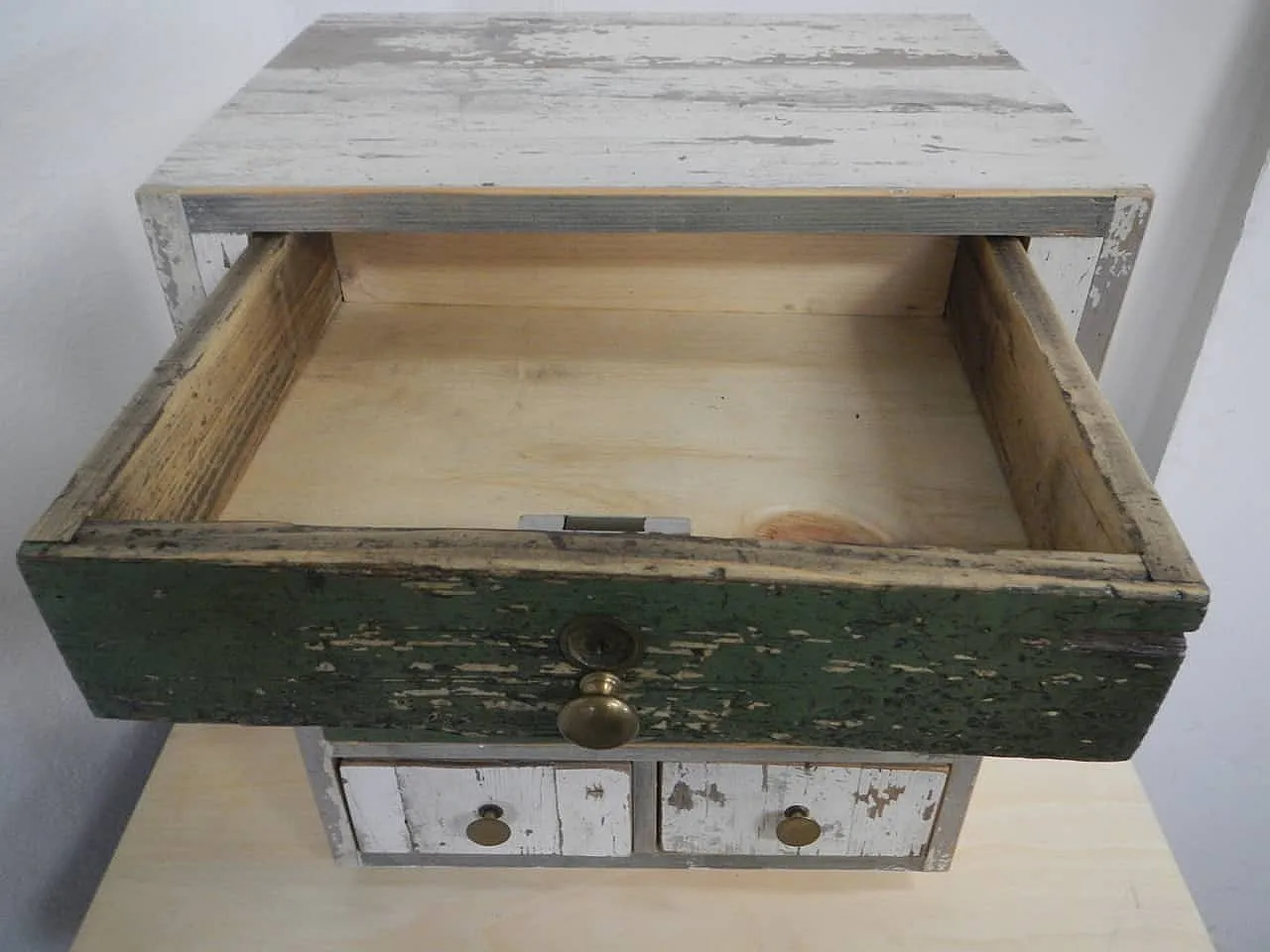 Table chest of drawers 7 drawers 1980 12