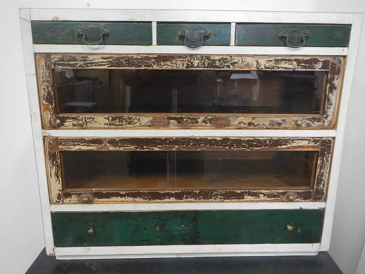 Table chest of drawers 6 drawers 1980 2