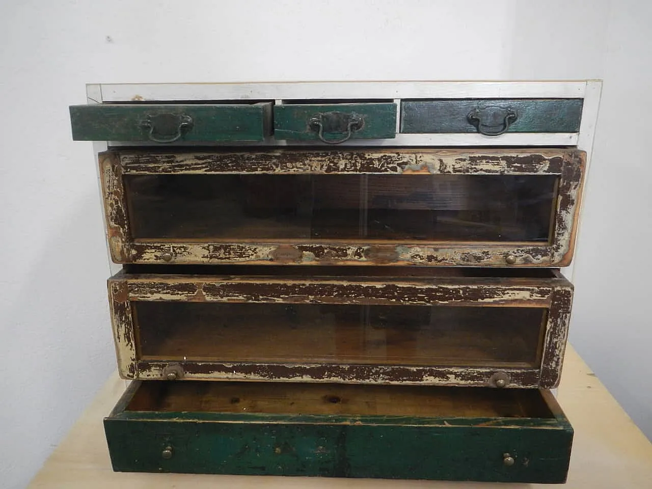 Table chest of drawers 6 drawers 1980 4