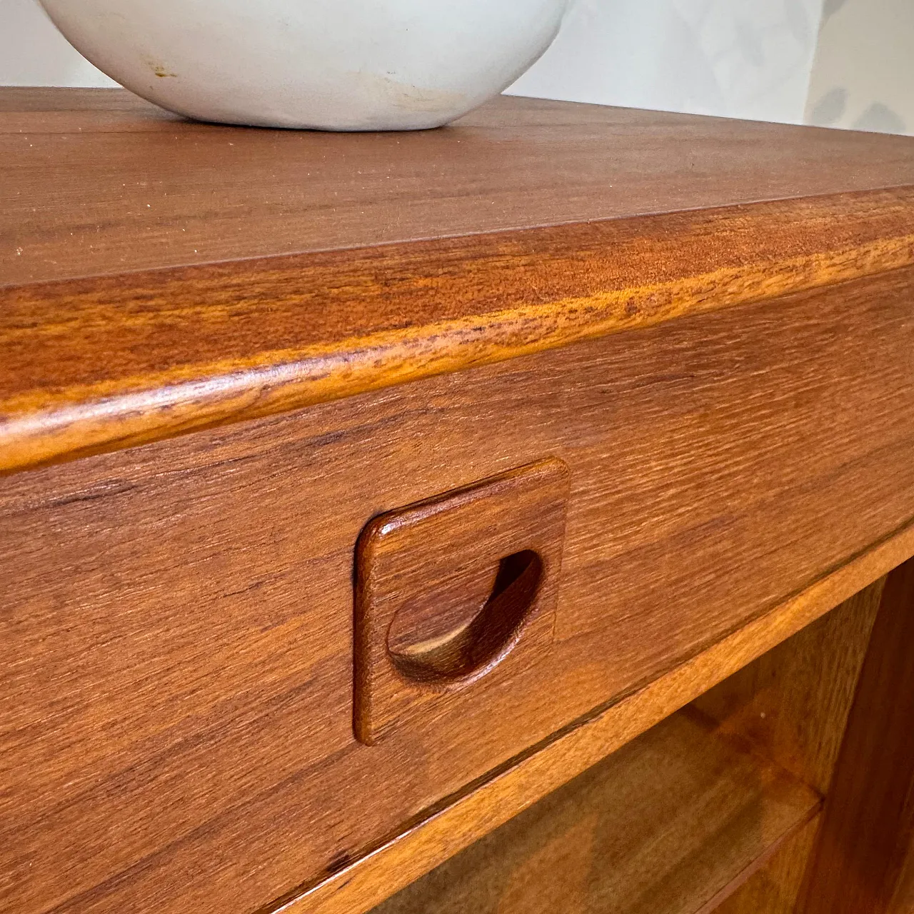Danish Scandinavian Modern teak sideboard, 1960s 7