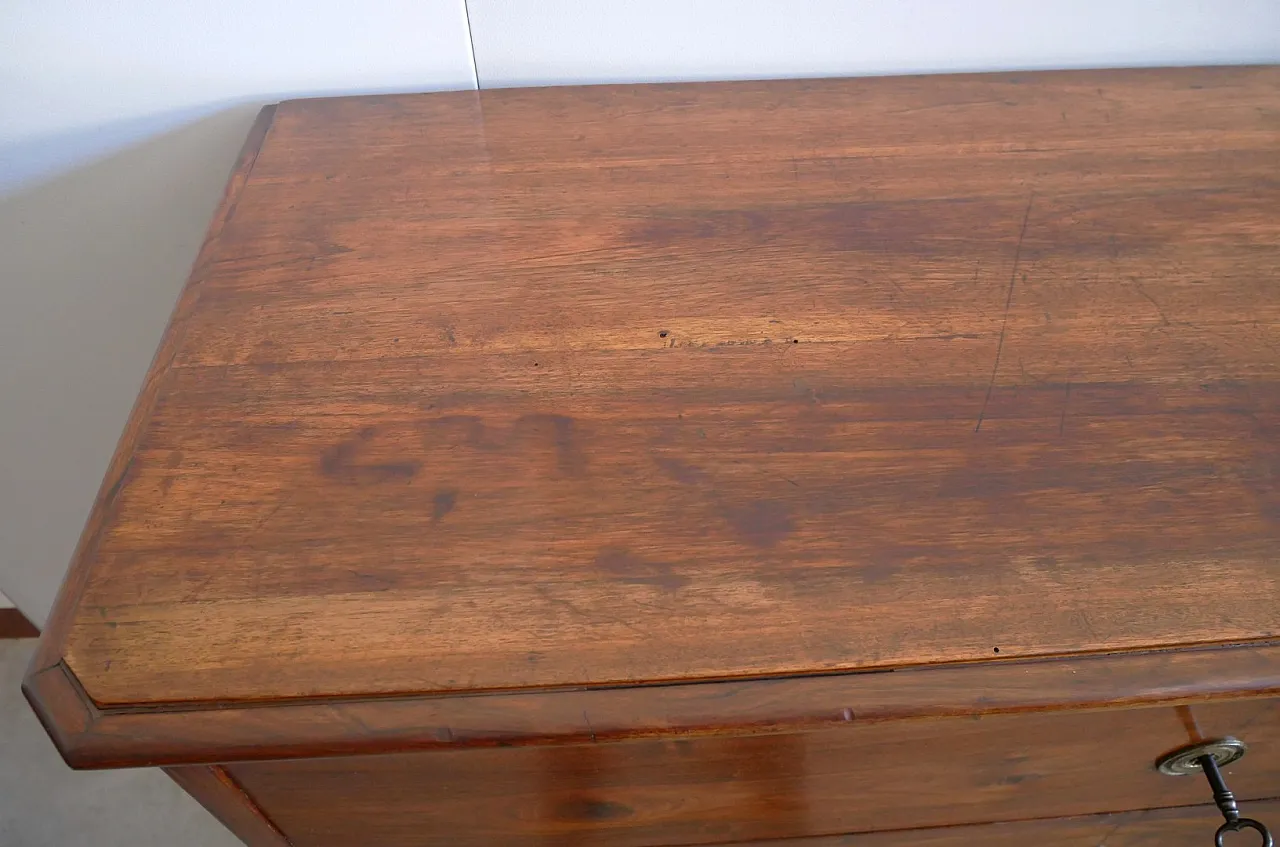 Walnut dresser, early 20th century 8