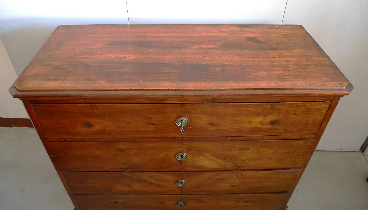 Walnut dresser, early 20th century 14