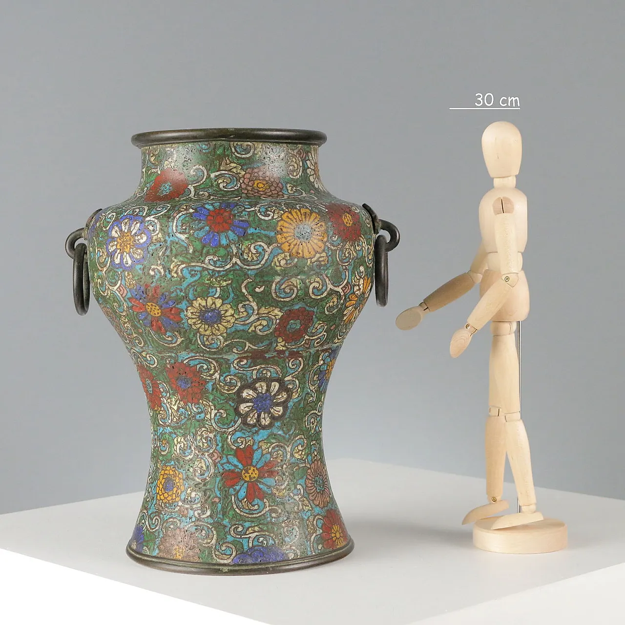 Cloisonné vase, 20th century 2