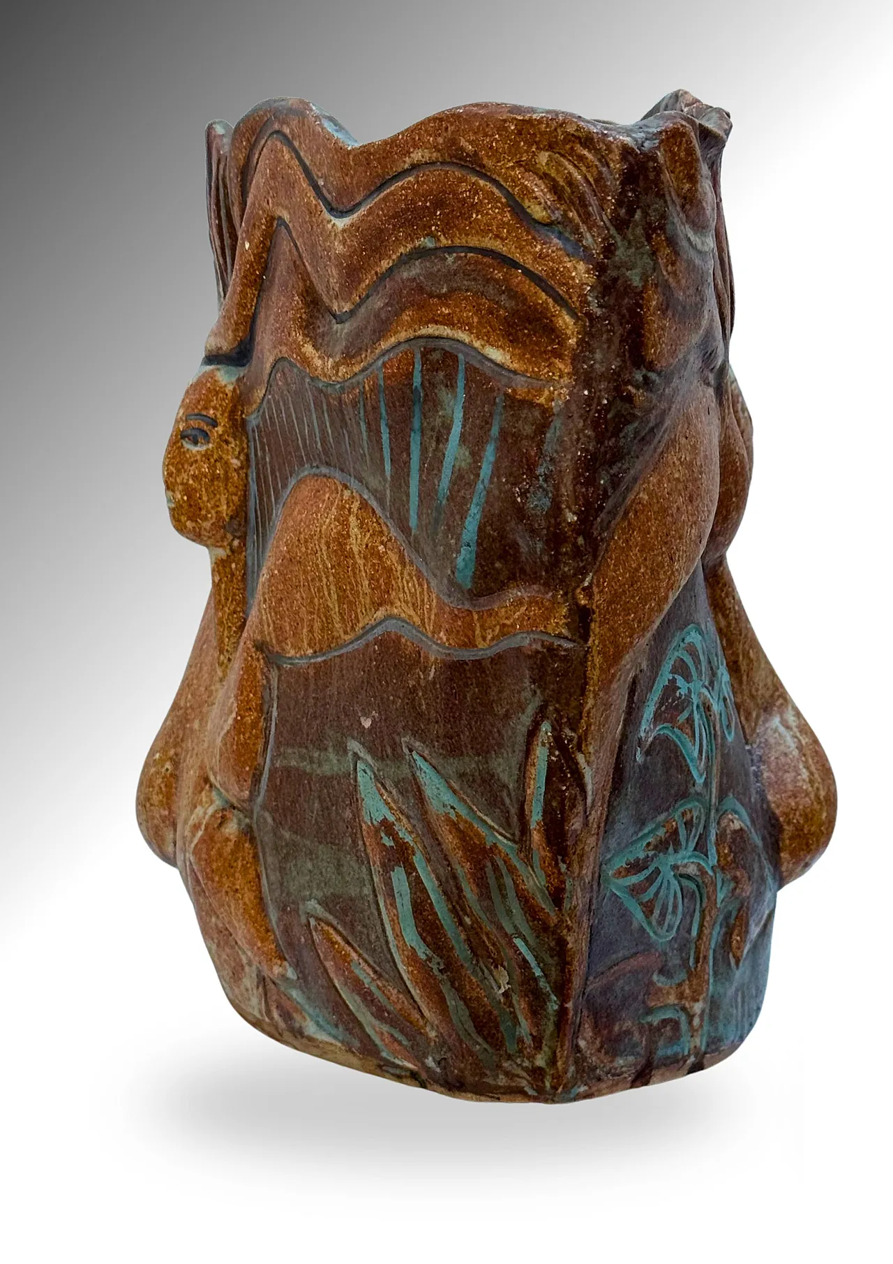 Marylyn Hyde, vaso femminile scultoreo in gres, anni '70 4