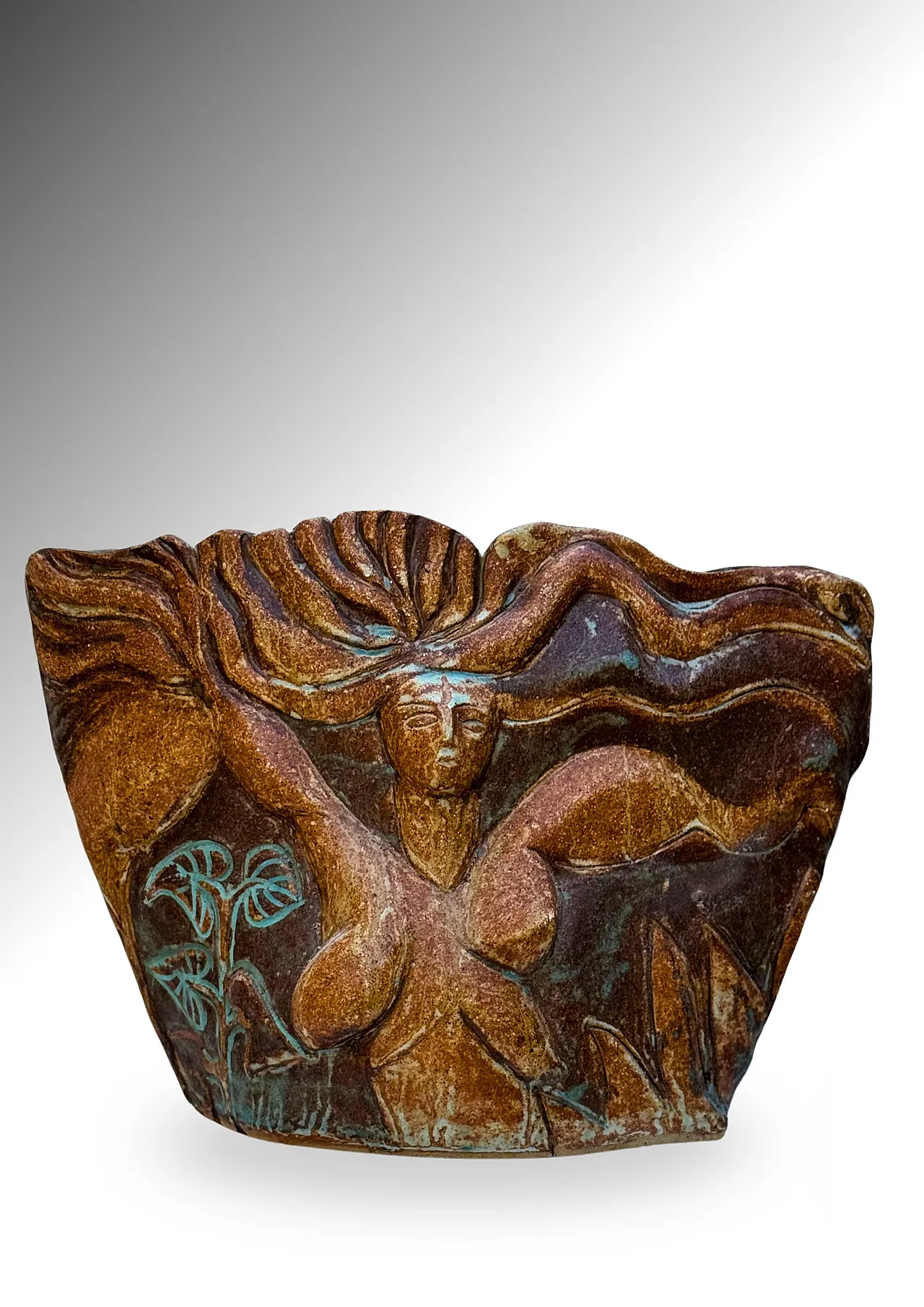 Marylyn Hyde, vaso femminile scultoreo in gres, anni '70 6