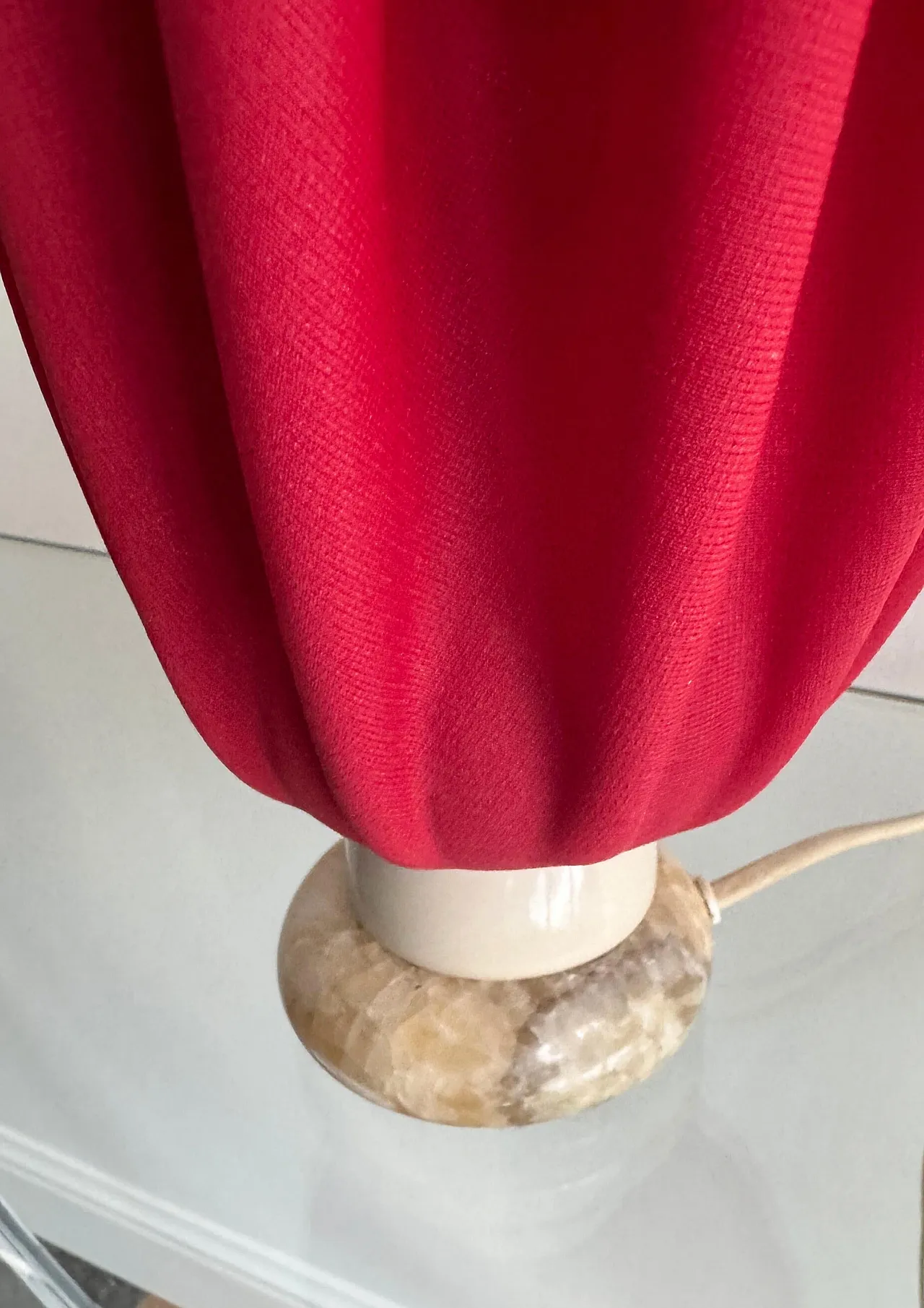 Georgia Jacob, coppia di lampade scultoree a fazzoletto, anni '70 7