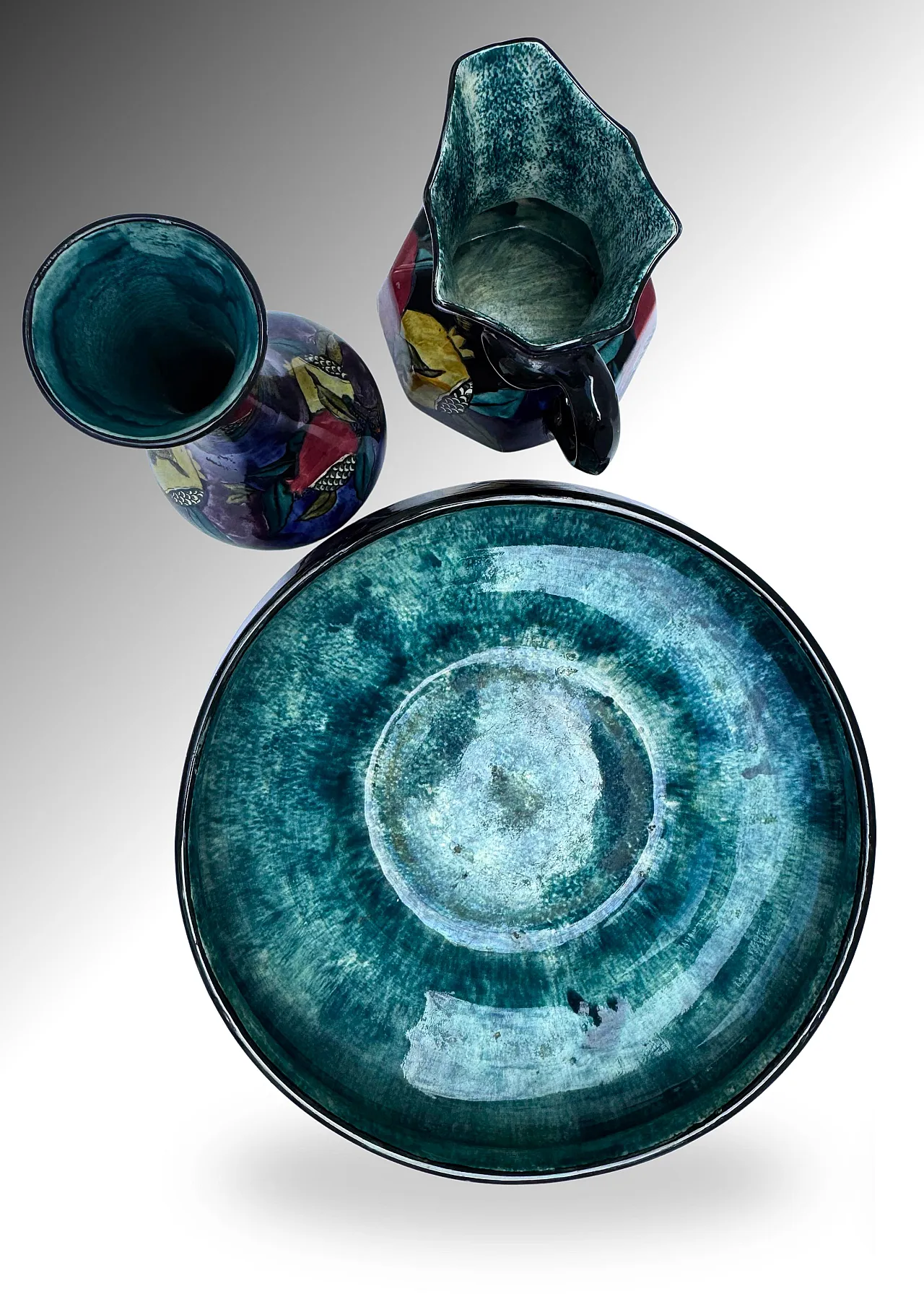 J. Hancock & Sons Rubens Ware, set di vasellame d'arte anni '30 7